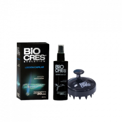 Biocres Loción Hombre 200 mL y Cepillo Masajeador