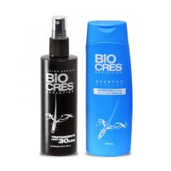 Pack Biocres Loción Capilar 200 mL + Shampoo Capilar 415 mL