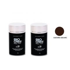 BIOCRES FULL HAIR x 2 (CASTAÑO OSCURO)